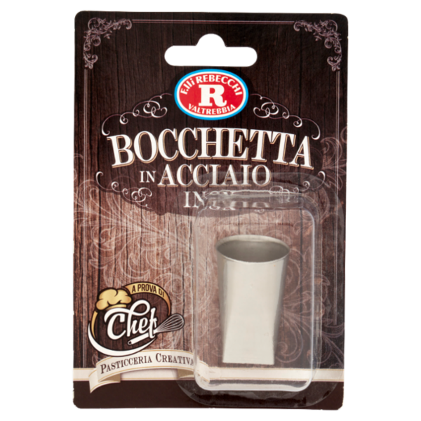 F.lli Rebecchi Valtrebbia Pasticceria Creativa Bocchetta in Acciaio Inox