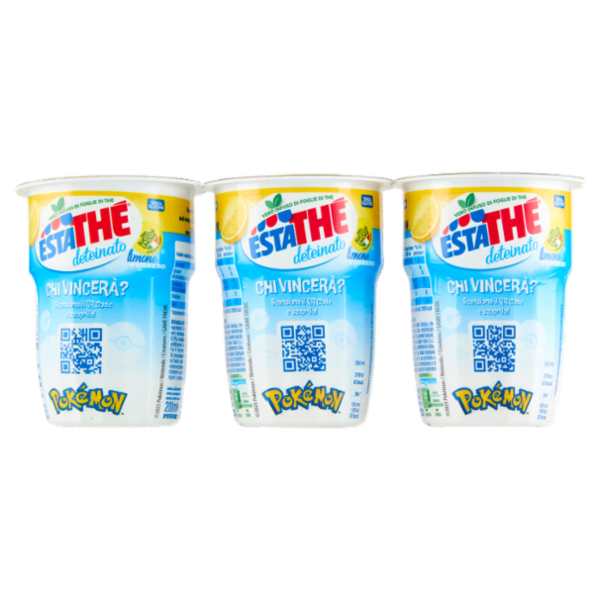 Estathé deteinato limone 3 x 200 ml