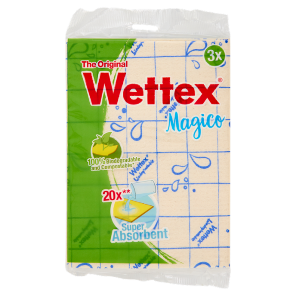 Wettex Panno Spugna Magico 3 pz
