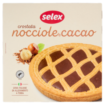 Selex Crostata Con Nocciole e Cacao 370 g