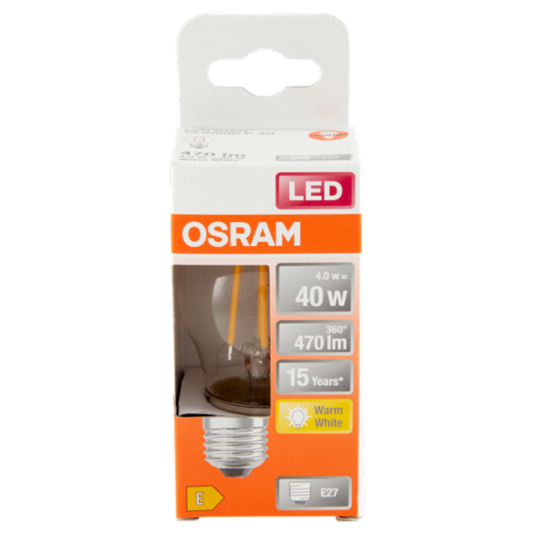 Osram Led Star Classic P 40 Warm White 4.0 W E27