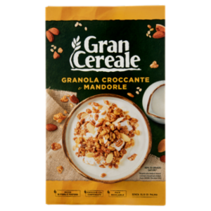 Gran Cereale Cereali Da Colazione Granola Croccante e Mandorle 320 g