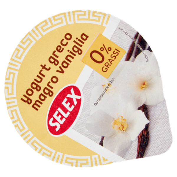 Selex Yogurt Greco Magro Vaniglia 170 g