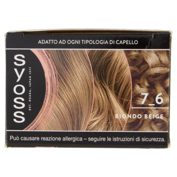 Syoss By Palette Colorazione Permanente 7_6 Biondo Beige
