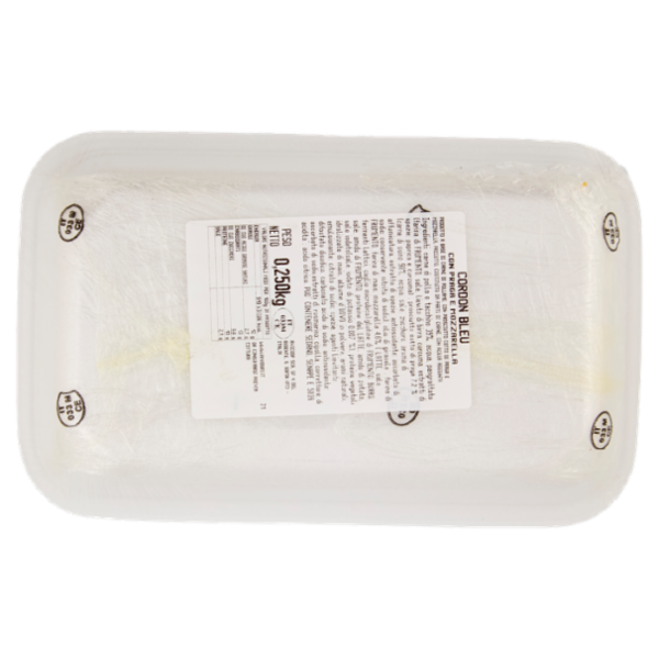 Amadori Cordon Bleu con Prosciutto cotto di Praga e Mozzarella 0,250 kg