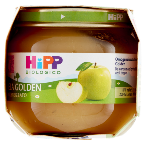 HiPP Biologico Mela Golden Omogeneizzato 2 x 80 g
