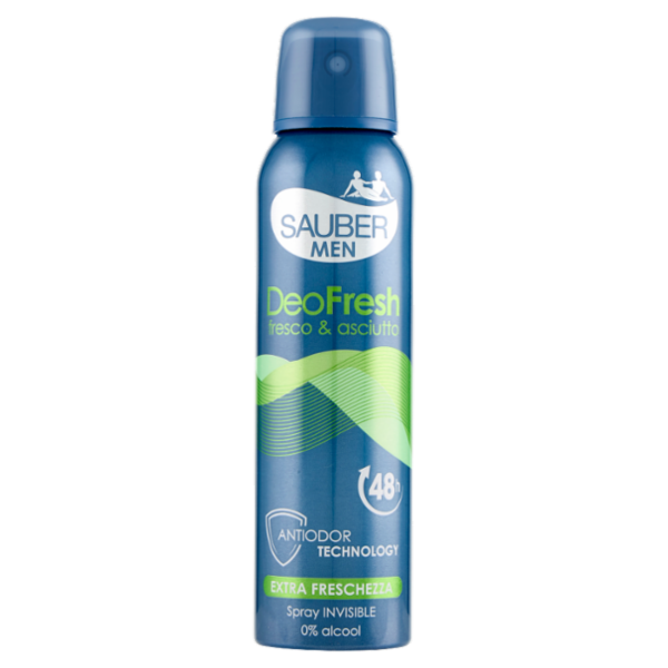 Sauber Men DeoFresh fresco & asciutto Spray 150 ml