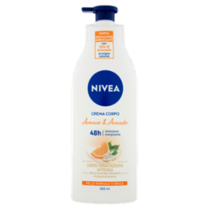 Nivea Crema Corpo Arancio & Avocado Pelle Normale o Secca 500 Ml