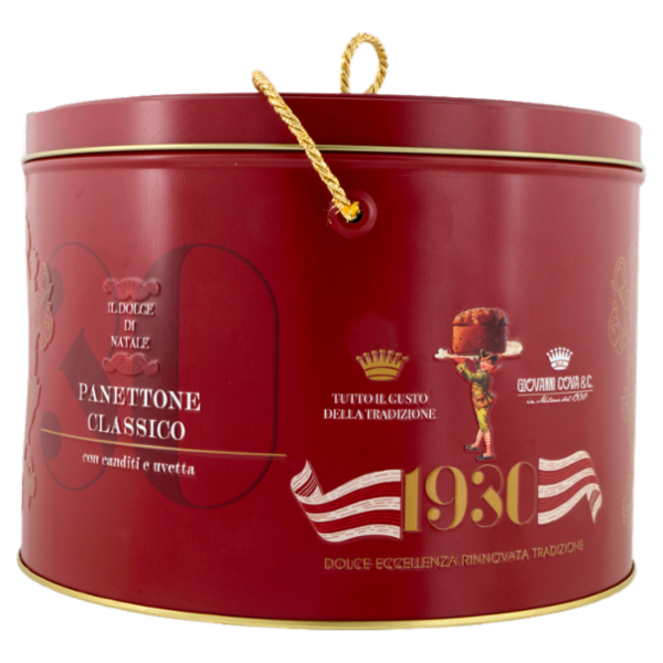 Giovanni Cova & C. Panettone Classico con uvetta e canditi 1000 g