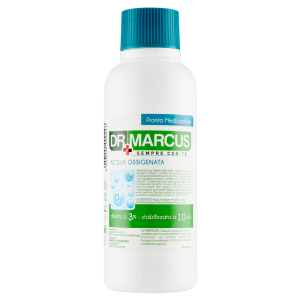 Dr Marcus Pronta Medicazione Acqua Ossigenata 250 ml