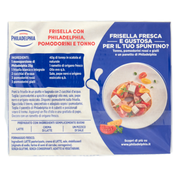 Philadelphia Original Formaggio Fresco Spalmabile - 6 x 25g