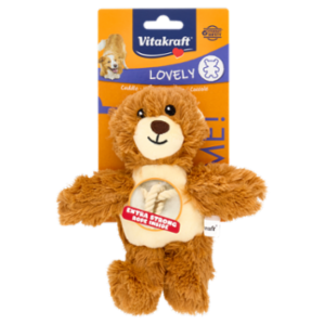 Vitakraft Lovely Orsetto In Peluche Corda Interna 18cm 1 Pz