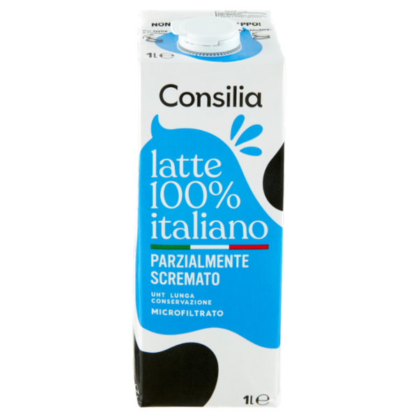 Consilia Latte Uht Microfiltrato Parzialmente Scremato 1 L