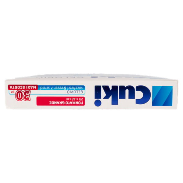 Cuki Congela Gelopiù sacchetti freezer 7 strati Formato Grande 29 x 42 cm 30 pz