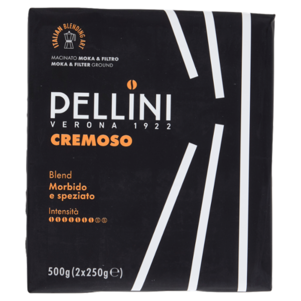 Pellini Cremoso Macinato Moka & Filtro 2 x 250 g