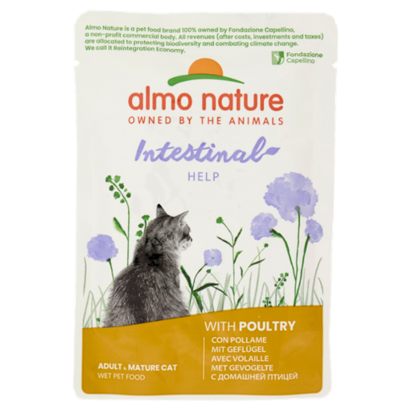 almo nature Intestinal Help Adult & Mature Cat con Pollame 70 g