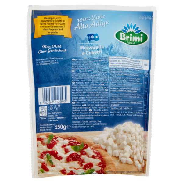 Brimi Mozzarella a Cubetti 150 g