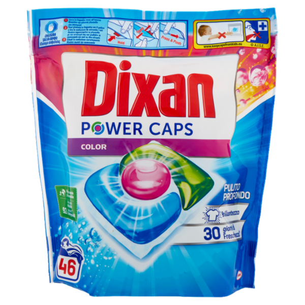 DIXAN PowerCaps Color 46pz (644g)