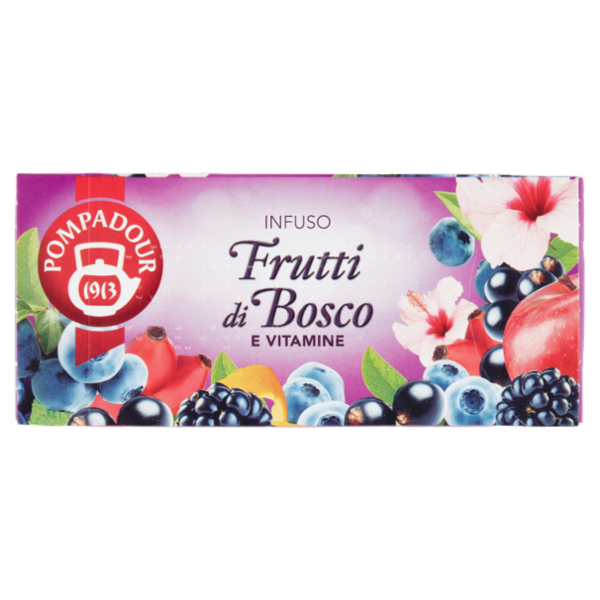 Pompadour Infuso Frutti di Bosco e Vitamine bustine 20 x 3 g