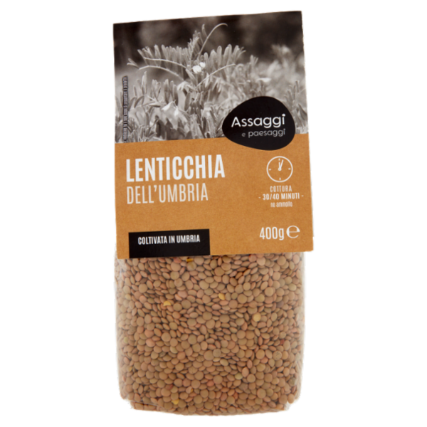 Assaggi e paesaggi Lenticchia dell'Umbria 400 g