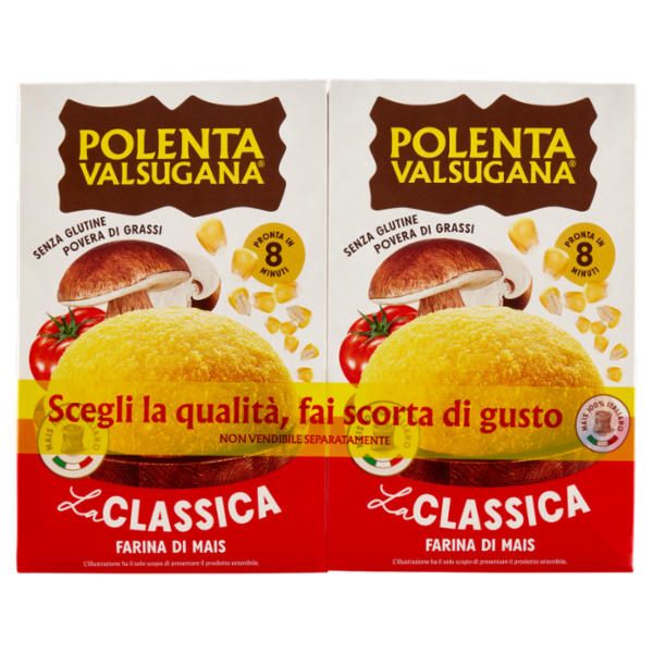 Polenta Valsugana la Classica 2 x 375 g