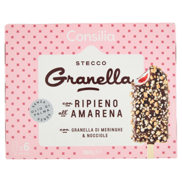 Consilia 6 Gelati Pralinati all'Amarena 360 g