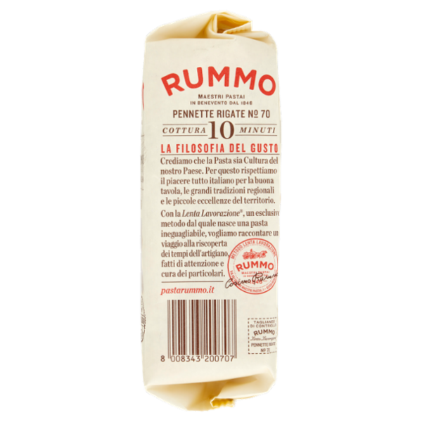 Rummo Pennette Rigate N° 70 500 g
