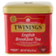 Twinings English Breakfast Tea Tè Nero classico Sfuso in latta The 100 g