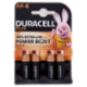 Duracell Plus AA 4 Stilo / Mignon Alcalina 1.5V MN1500 4 pz