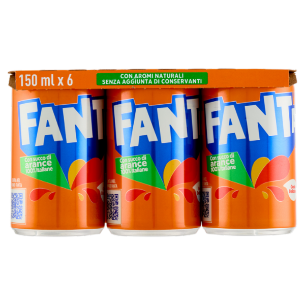 Fanta Orange Minican 6 x 15 cl