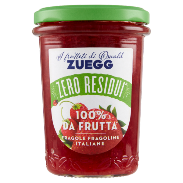 Zuegg I frutteti di Oswald Zuegg Zero Residui 100% da Frutta* Fragole Fragoline Italiane 230 g