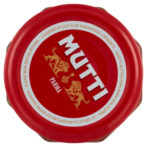 Mutti Sugo con Pomodoro Datterino e con Olio Extravergine di Oliva da Moonocultivar Ogliarola 280 g