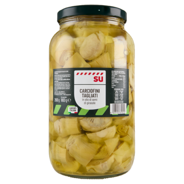 Sù Carciofini Tagliati in Olio di Semi di Girasole 2,9 kg