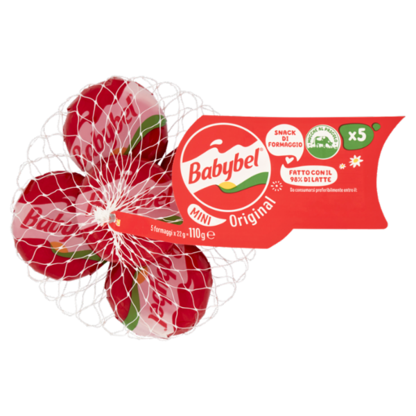 Mini Babybel Rosso Formaggio 5 x 22g