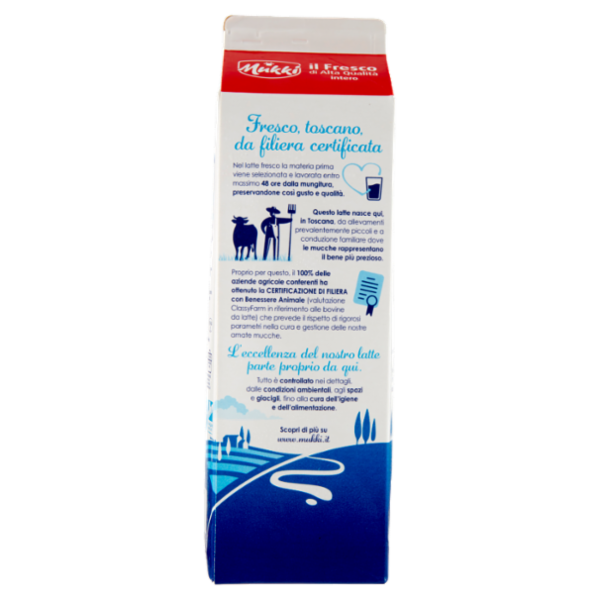 Mukki il Fresco di Alta Qualità intero 1 Litro