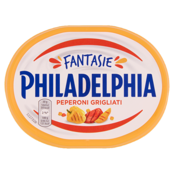 Philadelphia Formaggio Fresco Spalmabile con Peperoni Grigliati - 150 g