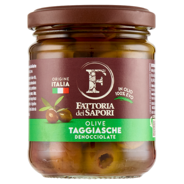 Fattoria dei Sapori Olive Taggiasche Denocciolate 180 g