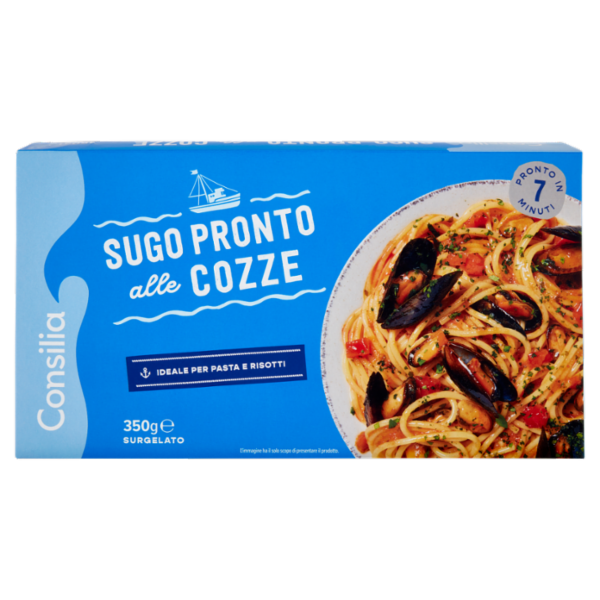 Consilia Sugo Pronto alle Cozze Surgelato 350 g