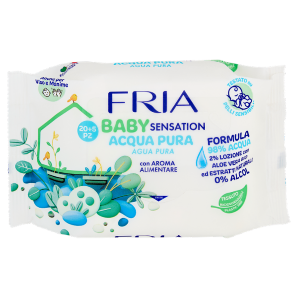 Fria Baby Sensation Acqua Pura 20+5 pz