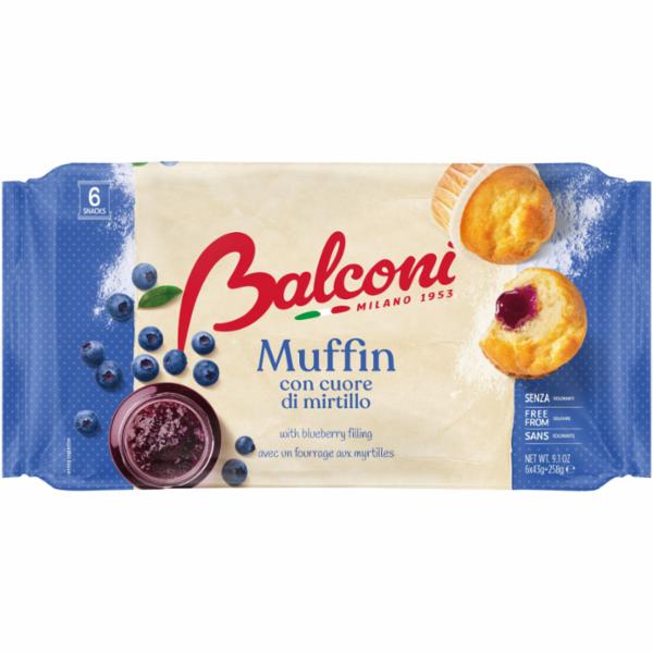 Muffin Rip Mirtillo X6 Balconi