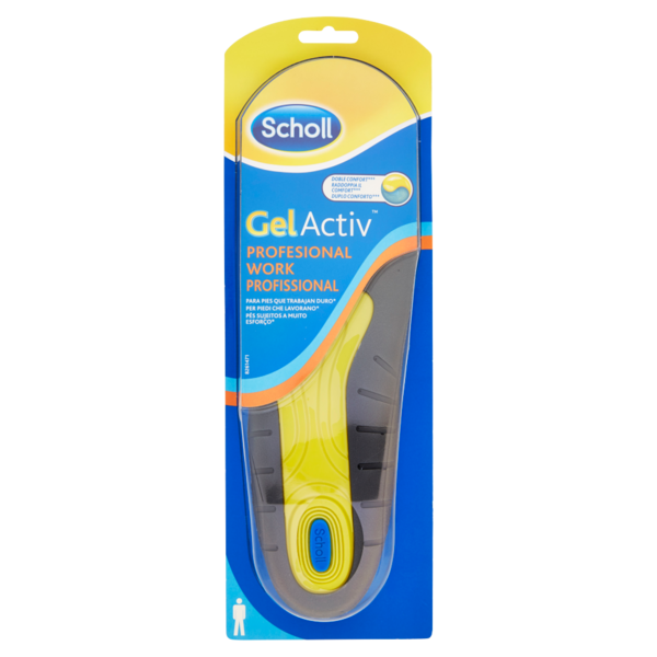 Scholl GelActiv Work Uomo Numero: 40-46.5