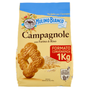 Mulino Bianco Campagnole Biscotti Con Farina Di Riso 1Kg