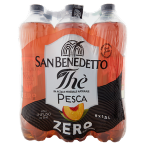 San Benedetto Thè Pesca Zero 6 x 1,5 L