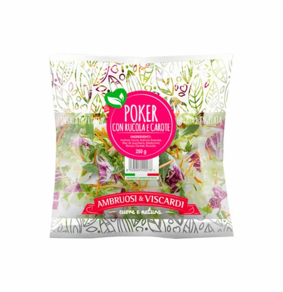 Ciotola Poker Rucola /carote Gr 200