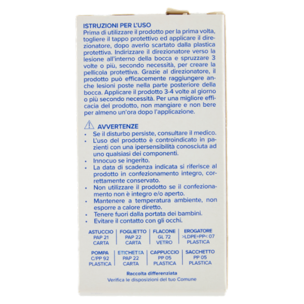 Alovex Afte e Lesioni della Bocca Spray 15 ml