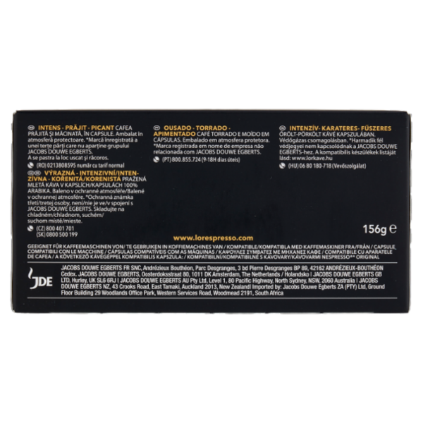 L'OR Forza 9- 30 Capsule Caffè Compatibili con Macchine Nespresso*® Original 156g