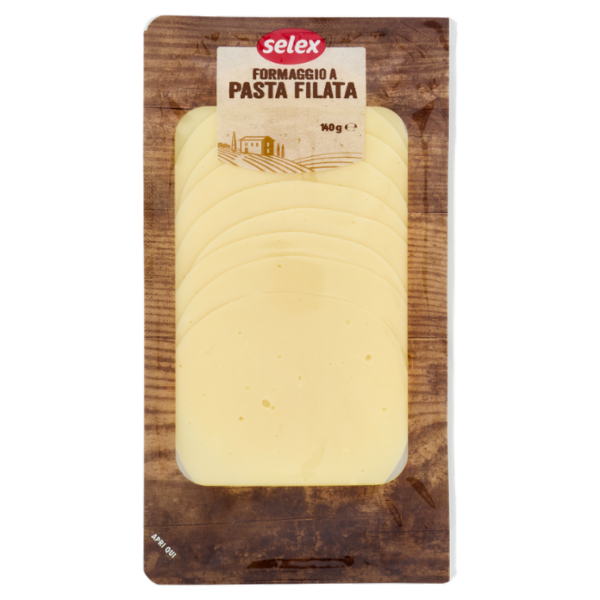 Selex Formaggio a Pasta Filata a Fette 140 g