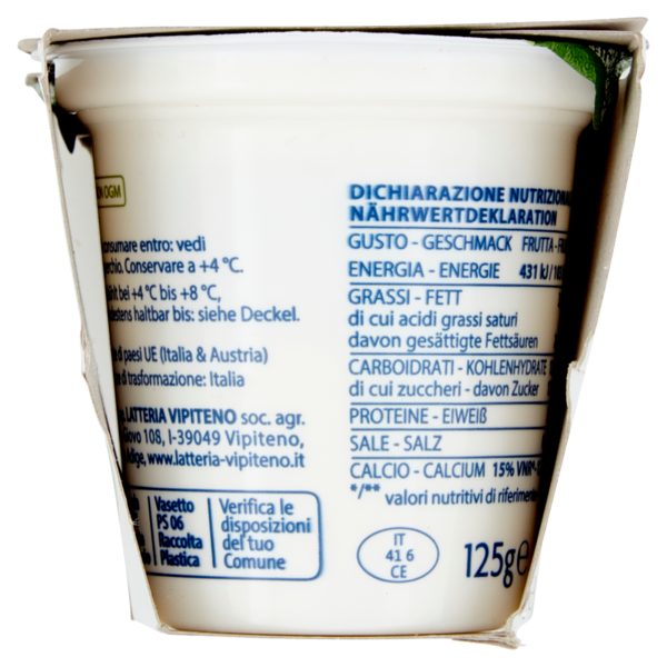 Sterzing Vipiteno Yogurt intero Mela Verde 2 x 125 g