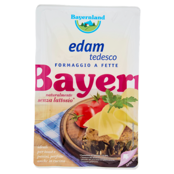 Bayernland edam tedesco Formaggio a Fette 100 g