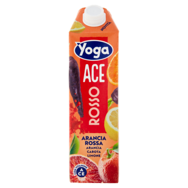 Yoga ACE Rosso Arancia Rossa Arancia Carota Limone 1000 ml